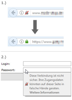 Darstellung im Mozilla Firefox