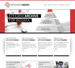 Screenshot EFFICIENTNODES GmbH in Straubing