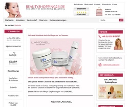 Gambio GX2 Shop www.beautyshopping24.de