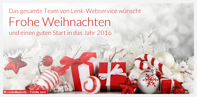 Lenk-Webservice wünscht frohe Weihnachten 2015